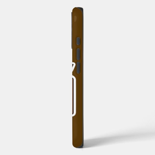 Cute Sleepy Bear Sticker Case-Mate iPhoneケース (裏面 / 左)