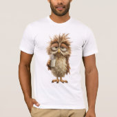 Cute Sleepy Cartoon Character | Adorable Bedtime D Tシャツ (正面)