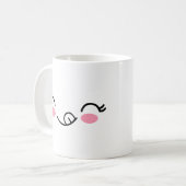 Cute Sleepy Morning Mug コーヒーマグカップ (正面左)
