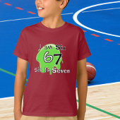 Cute Slime Green 6 7 Personalize  Kids T-Shirt Tシャツ