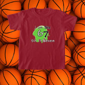 Cute Slime Green 6 7 Personalize  Kids T-Shirt Tシャツ