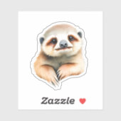 Cute Sloth シール (シート)
