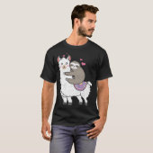 Cute Sloth Alpaca  Lazy Sloths Owner Animal Graphi Tシャツ (正面フル)