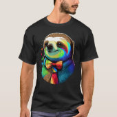 Cute Sloth  Animal on Sloth 2 Tシャツ (正面)