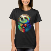 Cute Sloth  Animal on Sloth 2 Tシャツ (正面)