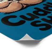 Cute Sloth Couple This Is Our Cuddle  ポスター (角)