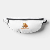 Cute Sloth Eating Ramen � Funny Noodle Lover Desig ファニーパック (レイダウン)