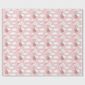 Cute Sloths Wrapping Paper ラッピングペーパー (フラット)