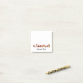 cute small dogs in Santa hats and antlers ポストイット (デスク上)