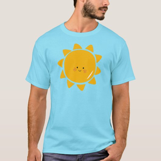 Cute Smile Sun Tシャツ (正面)
