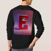 Cute Smiling Cartoon Pizza Slice with Happy Face  Tシャツ (裏面)