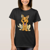 Cute Smiling Chihuahua Dog Tシャツ (正面)