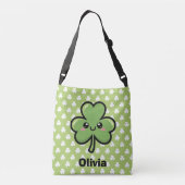 Cute Smiling Clover クロスボディバッグ (裏面)