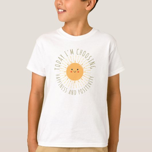 Cute Smiling Sun  Tシャツ (正面)