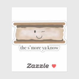 Cute S'more Campfireシール シール