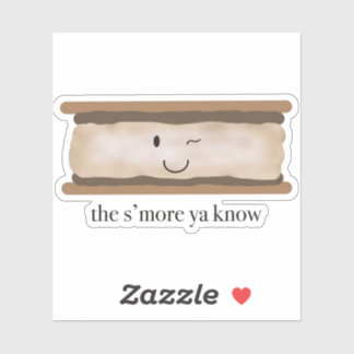Cute S'more Campfireシール シール