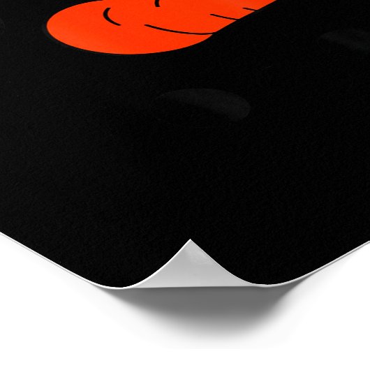 Cute Snowlady Snowman Face Christmas Matching Fami ポスター (角)