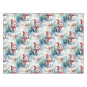 Cute Snowman Christmas  テーブルクロス (正面(横))