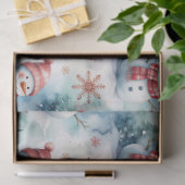 Cute Snowman Christmas  薄葉紙 (ギフト)