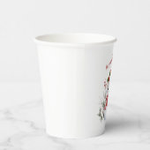 Cute Snowman Christmas Paper cup 紙コップ (右)