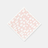 Cute Snowmen Paper Napkins スタンダードカクテルナプキン (角)