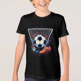 Cute soccer outfit after school activity トライブレンドTシャツ