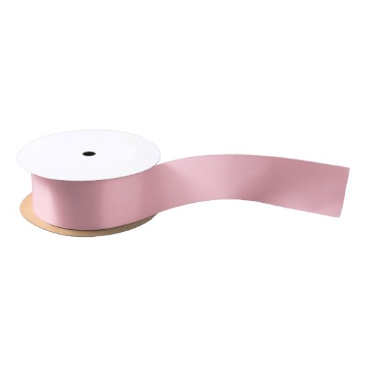 Cute Soft Pink Satin Ribbon サテンリボン (リール)
