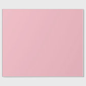 Cute Soft Pink Wrapping Paper Roll ラッピングペーパー (フラット)