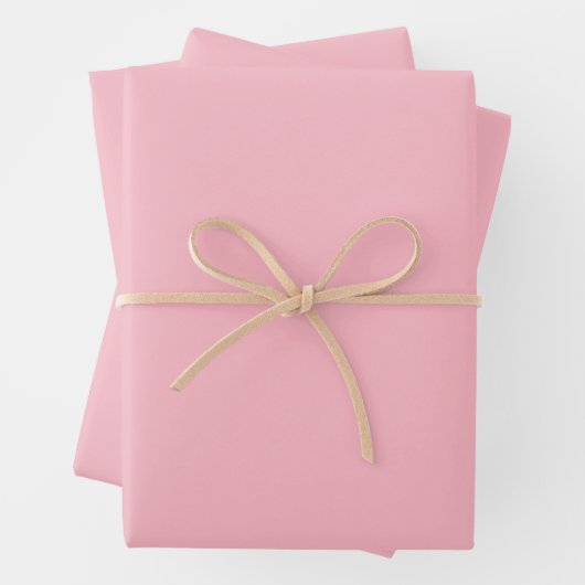 Cute Soft Pink  Wrapping Paper Sheets ラッピングペーパーシート (インサイチュ)