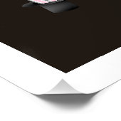 Cute some bunny loves teaching mug ポスター (コーナー)