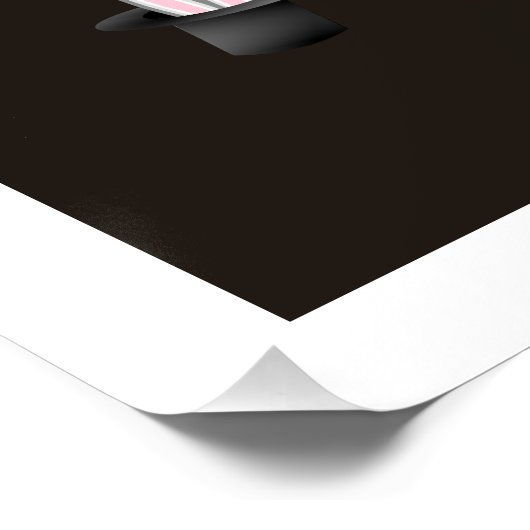 Cute some bunny loves teaching mug ポスター (コーナー)