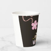 Cute some bunny loves teaching mug 紙コップ (裏面)