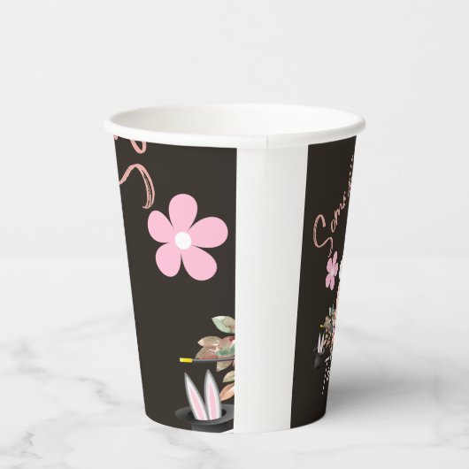 Cute some bunny loves teaching mug 紙コップ (右)