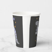 Cute Space Dinosaur Birthday Party Cup for Boys 紙コップ (右)