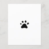 Cute Spaniel Dog walking Dog Groomer チラシ (裏面)