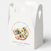 Cute Special Delivery Pizza Baby Shower Party フェイバーボックス (オープン)