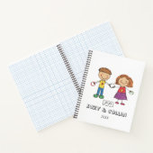  Cute spiral Notebook for kids stylish ノートブック (内部)