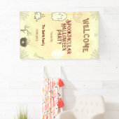 Cute Spooktacular Halloween Party 横断幕 (インサイチュ)