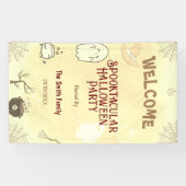 Cute Spooktacular Halloween Party 横断幕 (横)