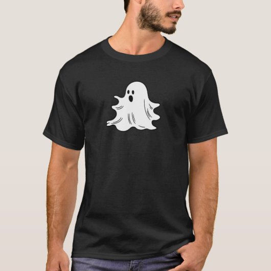 Cute Spooky Halloween Ghost Trick Or Treat Happy P Tシャツ (正面)