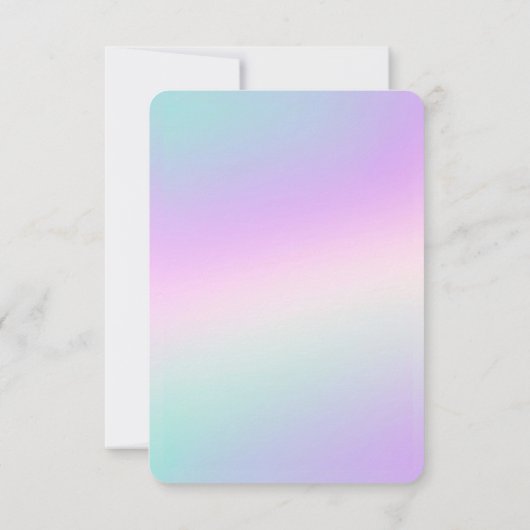 Cute Spooky Halloween Party Invitation 招待状 (裏面)