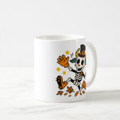 Cute Spooky Skeleton Goat Classic Mug, 11 oz コーヒーマグカップ (正面右)