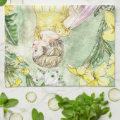 Cute Spring Fairy Kitchen Towel キッチンタオル (折り畳み)