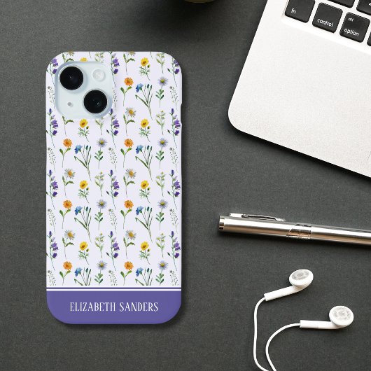 Cute Spring Floral Pattern for her Case-Mate iPhoneケース