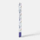 Cute Spring Floral Pattern for her iPhone 15ケース (左側面)