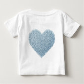 Cute Sprinkle Heart | ベビースプリンクル ベビーTシャツ (裏面)