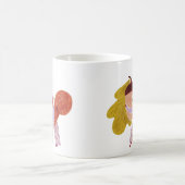 Cute Squirrel Autumn Coffee Mug – Acorn & Fall  コーヒーマグカップ (中央)