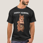 Cute Squirrel For Men Boys Squirrel Forest Anima Tシャツ (正面)