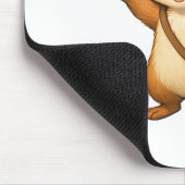 Cute Squirrel Mouse Pad – Okojo and Friends マウスパッド (コーナー)
