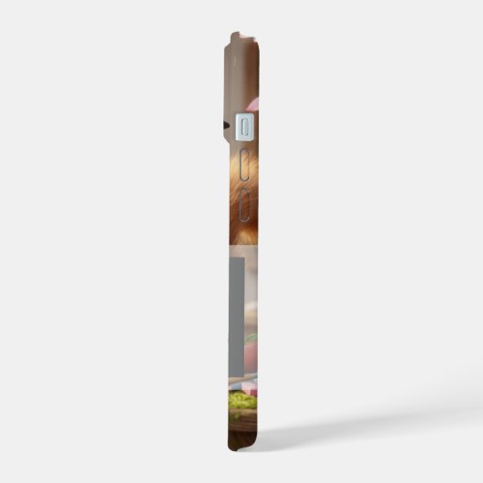 Cute Squirrel Teacher Appreciation iPhone Case iPhone 15ケース (左側面)